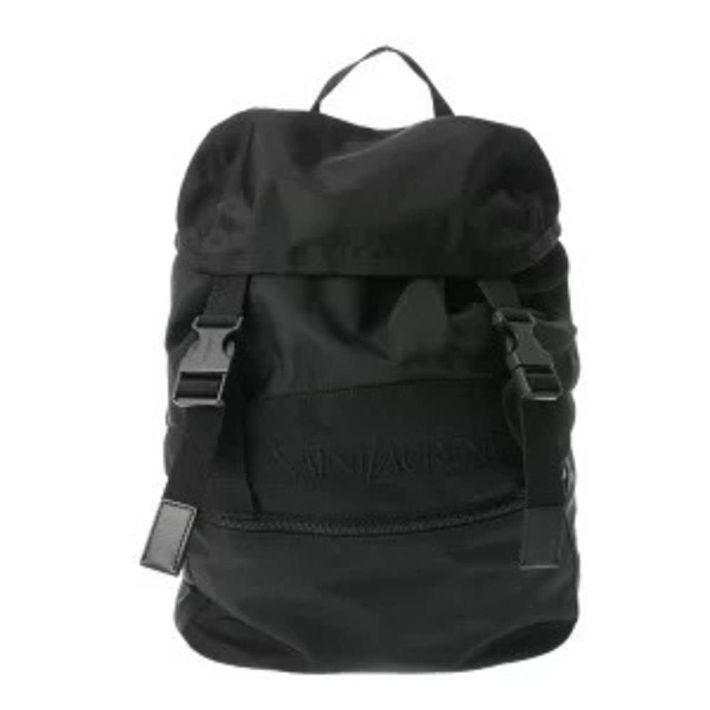 Saint Laurent Re Backpack Black Vegetable Tanned Leather Daypack